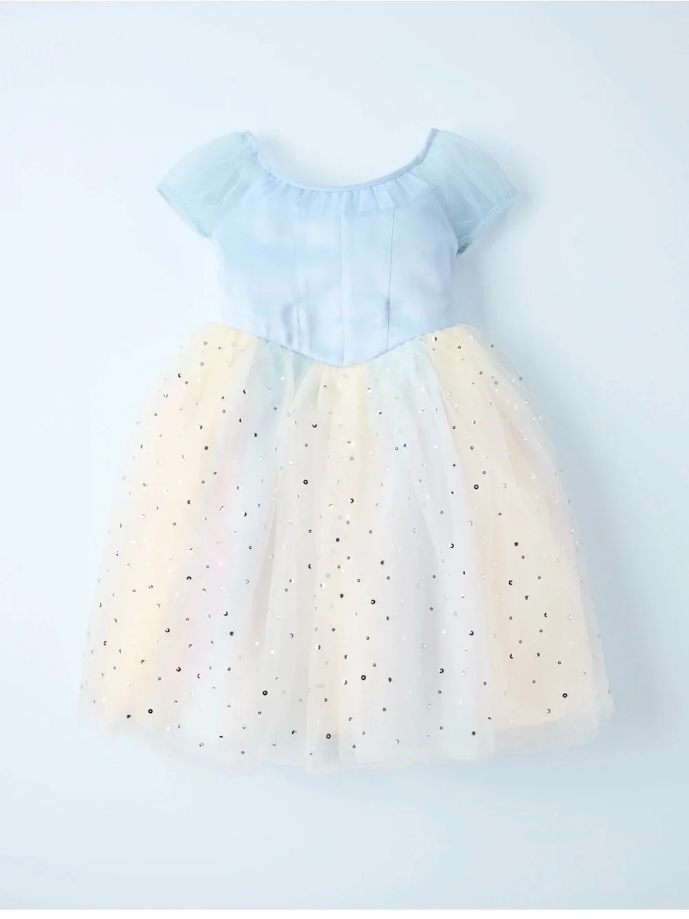 Light Blue & Ivory Sparkle  Dress for Kids (Gymboree Ballet Collection)